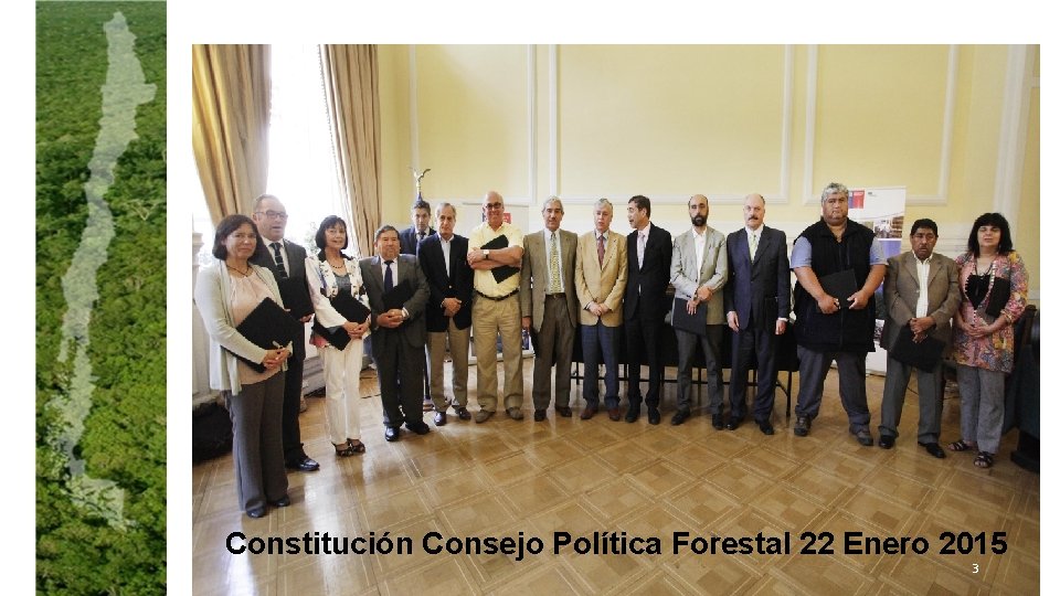 Constitución Consejo Política Forestal 22 Enero 2015 3 