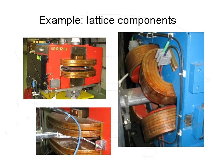 Example: lattice components 