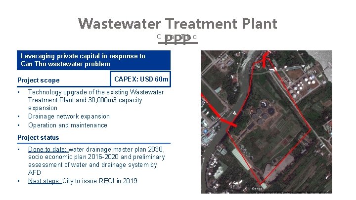 Wastewater Treatment Plant Can Tho PPP Leveraging private capital in response to Can Tho