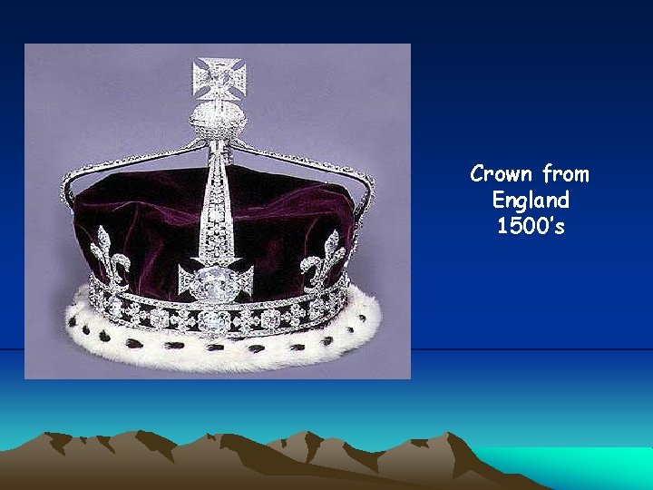 Crown from England 1500’s 