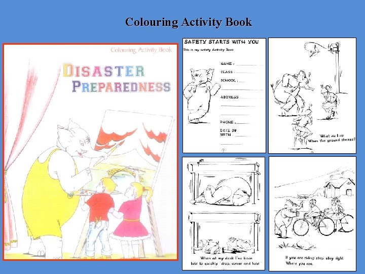 Colouring Activity Book 