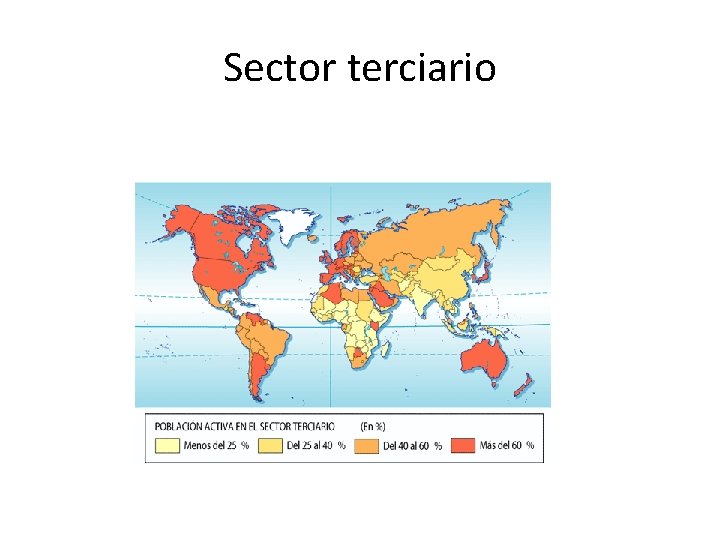 Sector terciario 