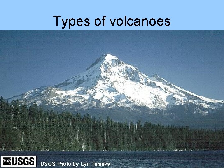 Types of volcanoes 