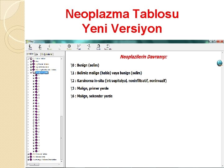 Neoplazma Tablosu Yeni Versiyon 12 