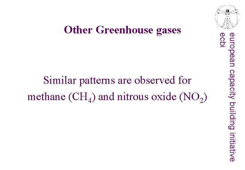 Similar patterns are observed for methane (CH 4) and nitrous oxide (NO 2) european