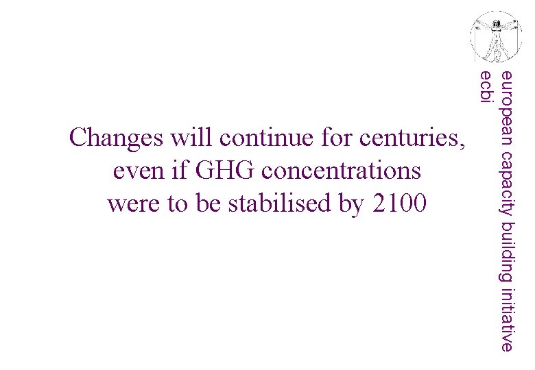 european capacity building initiative ecbi Changes will continue for centuries, even if GHG concentrations