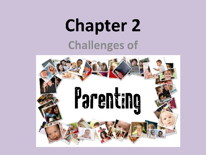 Chapter 2 Challenges of Chapter 2 Challenges of