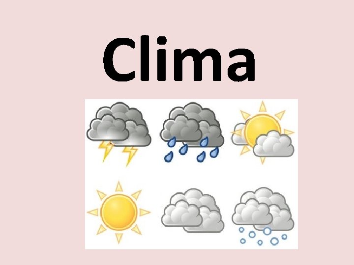 Clima 