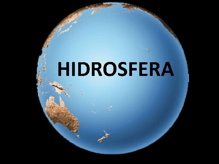 HIDROSFERA 