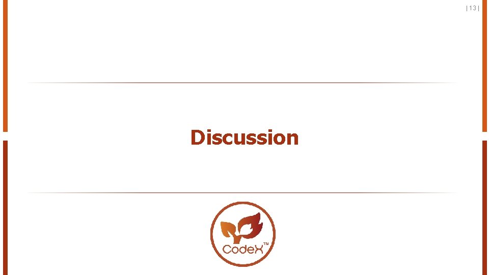 | 13 | Discussion 