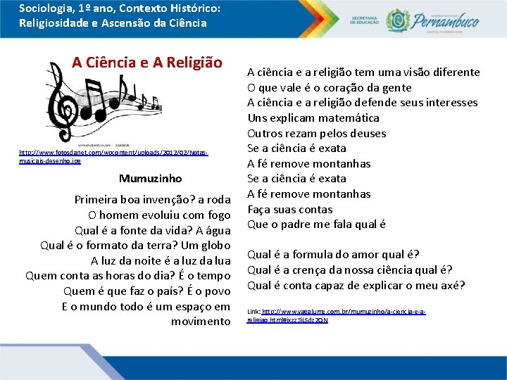 Sociologia, 1º ano, Contexto Histórico: Religiosidade e Ascensão da Ciência A Ciência e A