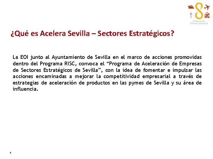 ¿Qué es Acelera Sevilla – Sectores Estratégicos? La EOI junto al Ayuntamiento de Sevilla