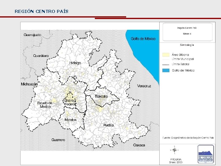 REGIÓN CENTRO PAÍS 