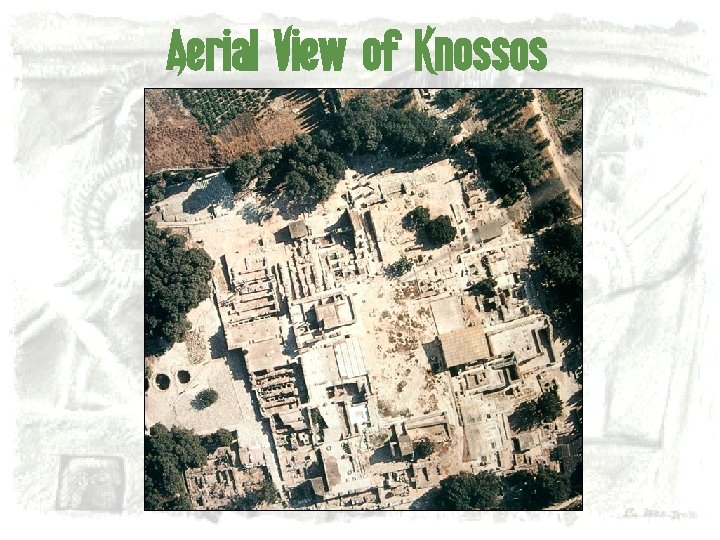 Aerial View of Knossos 