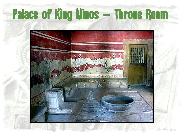 Palace of King Minos – Throne Room 