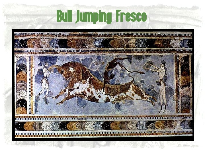 Bull Jumping Fresco 