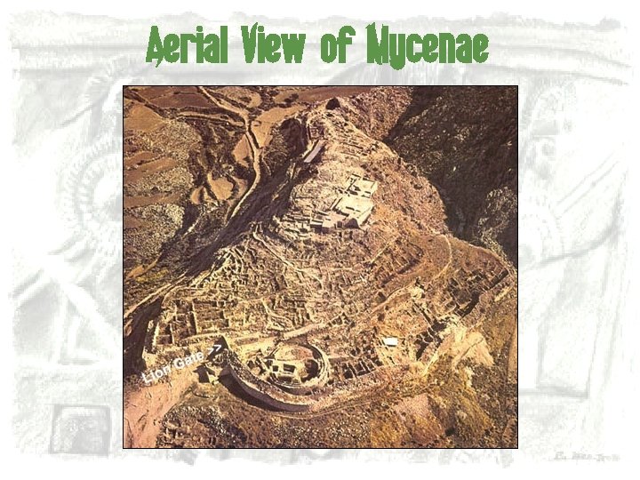 Aerial View of Mycenae 