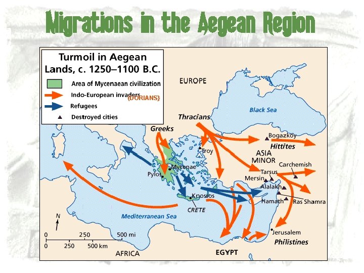 Migrations in the Aegean Region (DORIANS} 