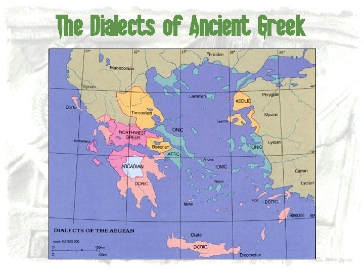 The Dialects of Ancient Greek 