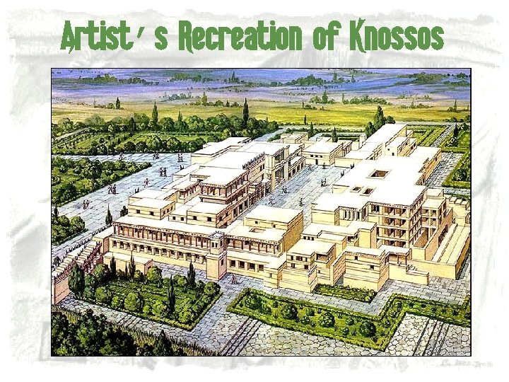 Artist’s Recreation of Knossos 