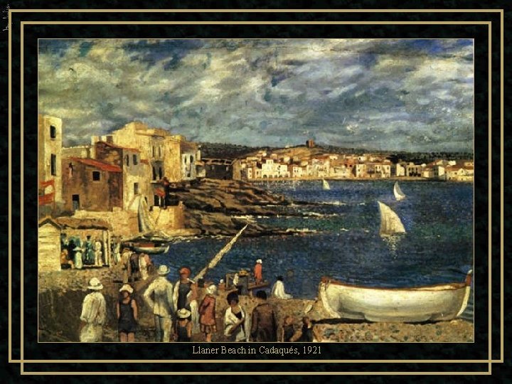 Llaner Beach in Cadaqués, 1921 