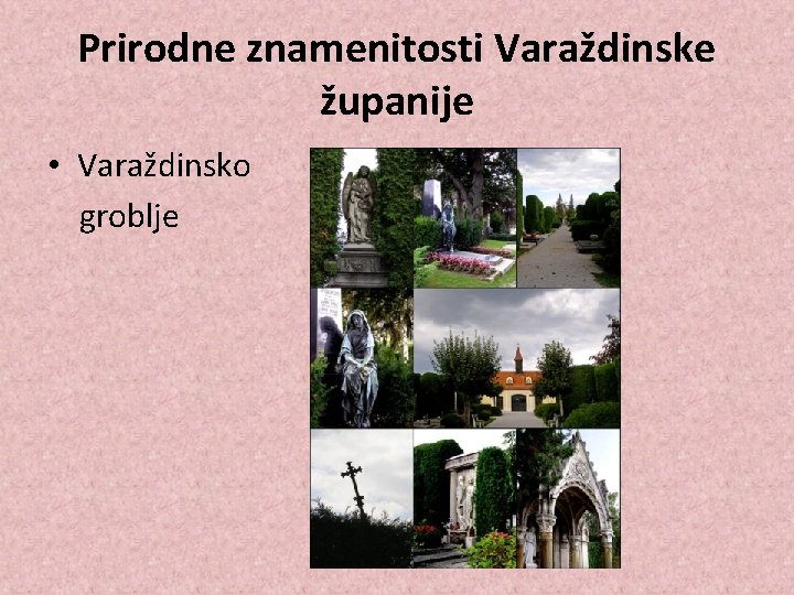 Prirodne znamenitosti Varaždinske županije • Varaždinsko groblje 