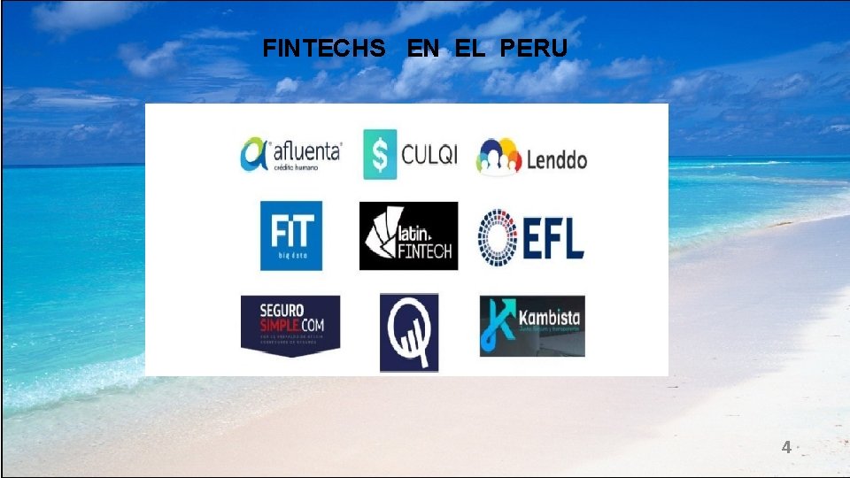 FINTECHS EN EL PERU 4 