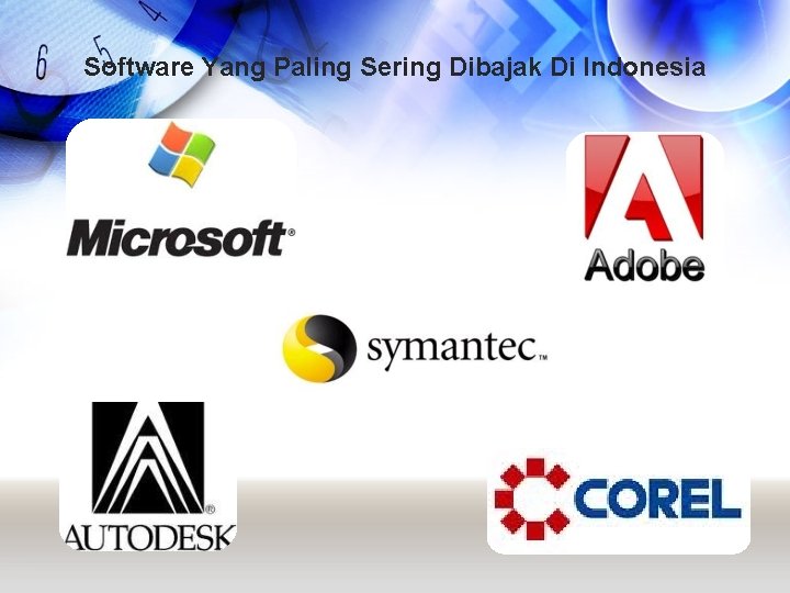 Software Yang Paling Sering Dibajak Di Indonesia 