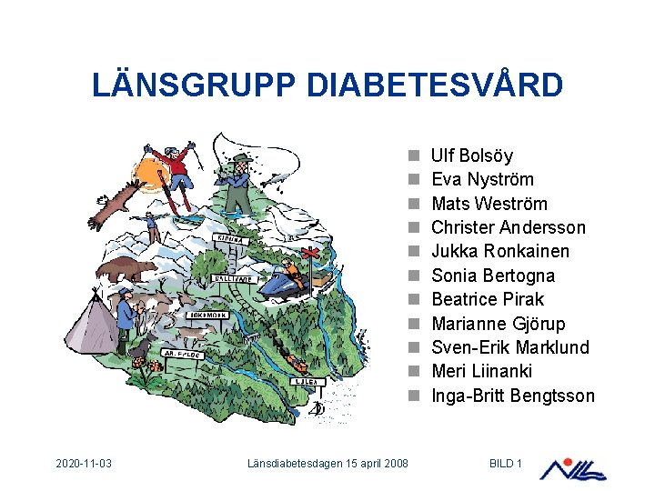 LÄNSGRUPP DIABETESVÅRD n n n 2020 -11 -03 Länsdiabetesdagen 15 april 2008 Ulf Bolsöy
