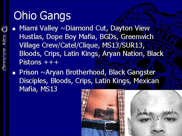 Ohio Gangs n n Miami Valley ~Diamond Cut, Dayton View Hustlas, Dope Boy Mafia,