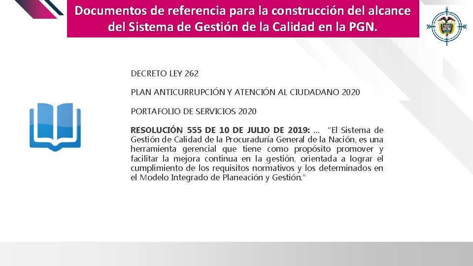 INTEGRA 2. 0 Documentos de referencia para la construcción del alcance del Sistema de