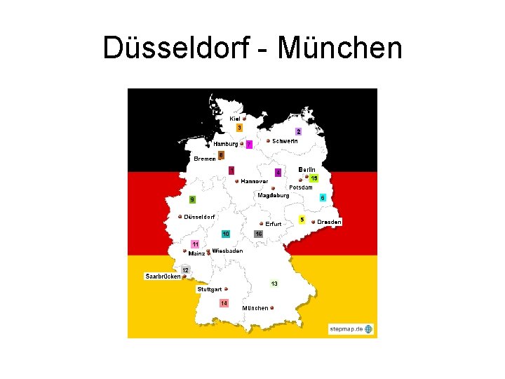 Düsseldorf - München 