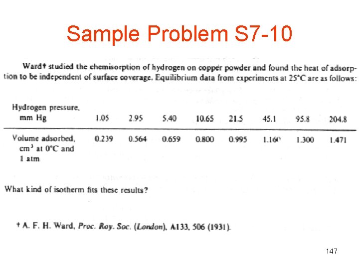 Sample Problem S 7 -10 147 