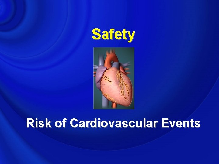 Safety Risk of Cardiovascular Events 
