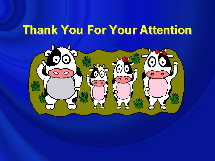 Thank You For Your Attention 