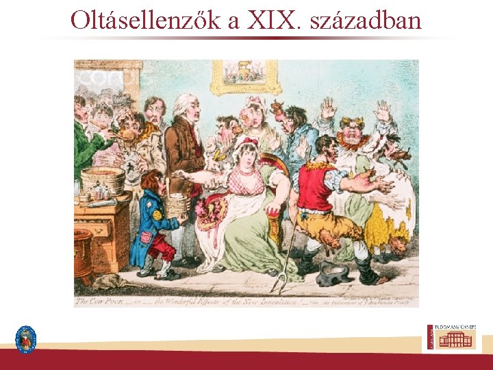 Oltásellenzők a XIX. században 