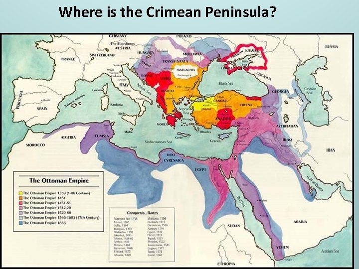 Where is the Crimean Peninsula? 