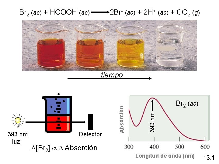 Br 2 (ac) + HCOOH (ac) 2 Br- (ac) + 2 H+ (ac) + Br 2 (ac) + HCOOH (ac) 2 Br- (ac) + 2 H+ (ac) +