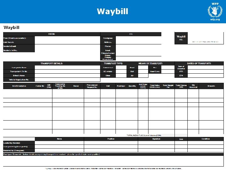 Waybill 