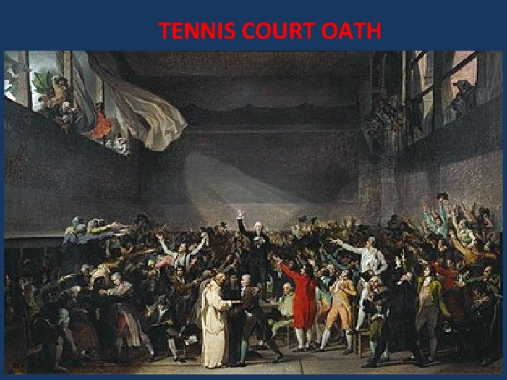 TENNIS COURT OATH 