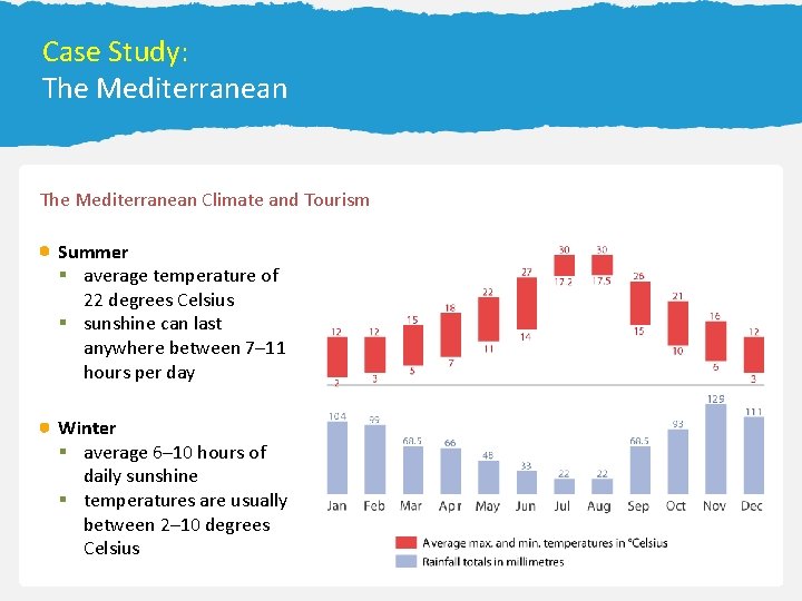 13. 2 Forecasting the Weather Case Study: The Mediterranean Climate and Tourism Summer §