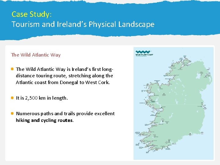 Tertiary Economic Activities 26 13. 2 Forecasting the Weather Case Study: Tourism and Ireland’s