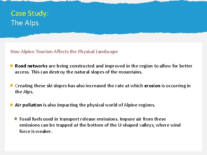 13. 2 Forecasting the Weather Case Study: The Alps Tertiary Economic Activities 26 How