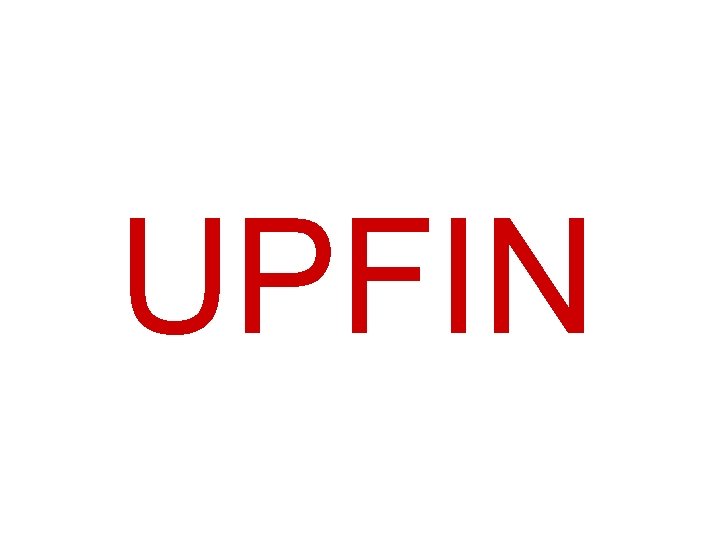 UPFIN 