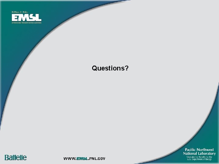 Questions? 