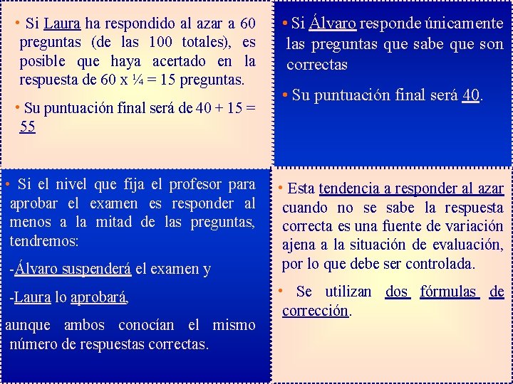  • Si Laura ha respondido al azar a 60 preguntas (de las 100