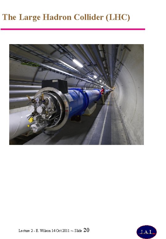 The Large Hadron Collider (LHC) Lecture 2 - E. Wilson 14 Oct 2011 –-