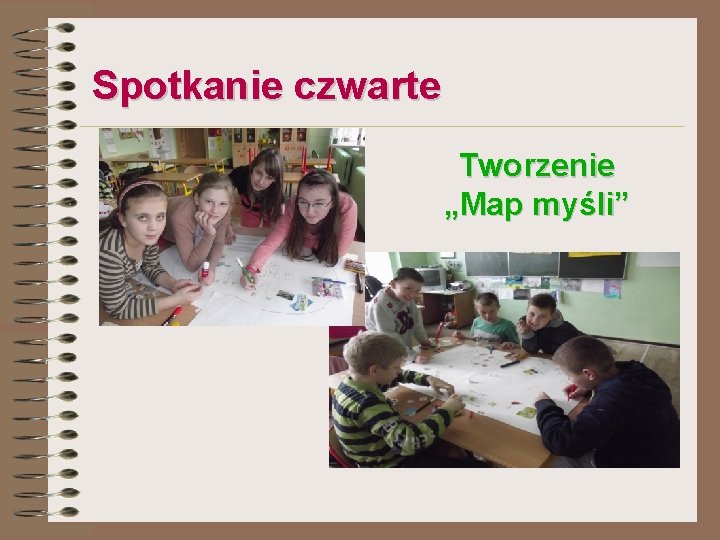 Spotkanie czwarte Tworzenie „Map myśli” 