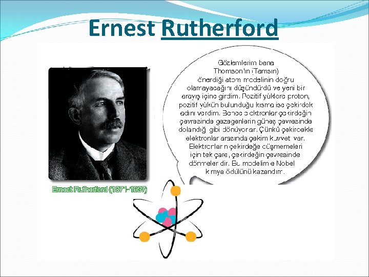 Ernest Rutherford 