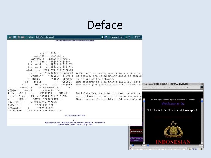 Deface 